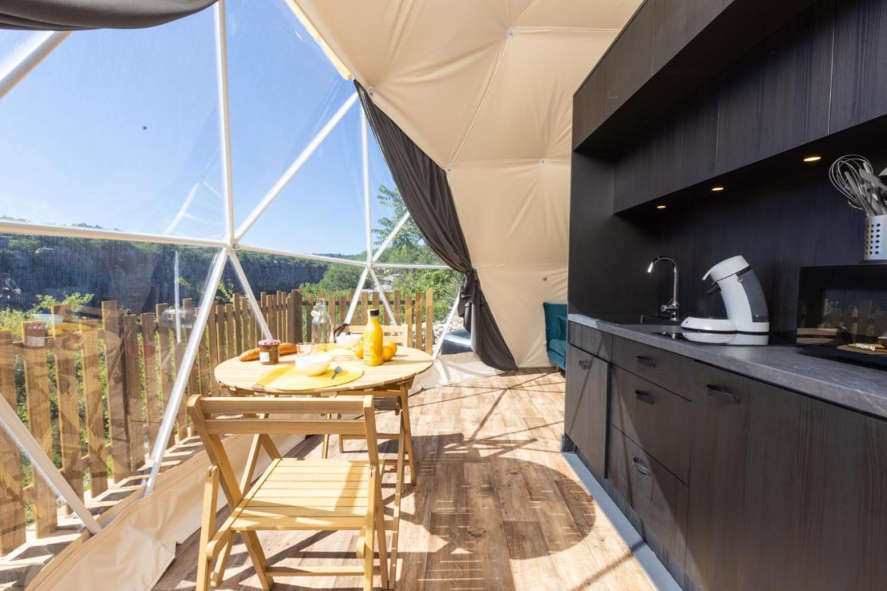 Les Domes Des Gorges 호텔 루옴스 외부 사진